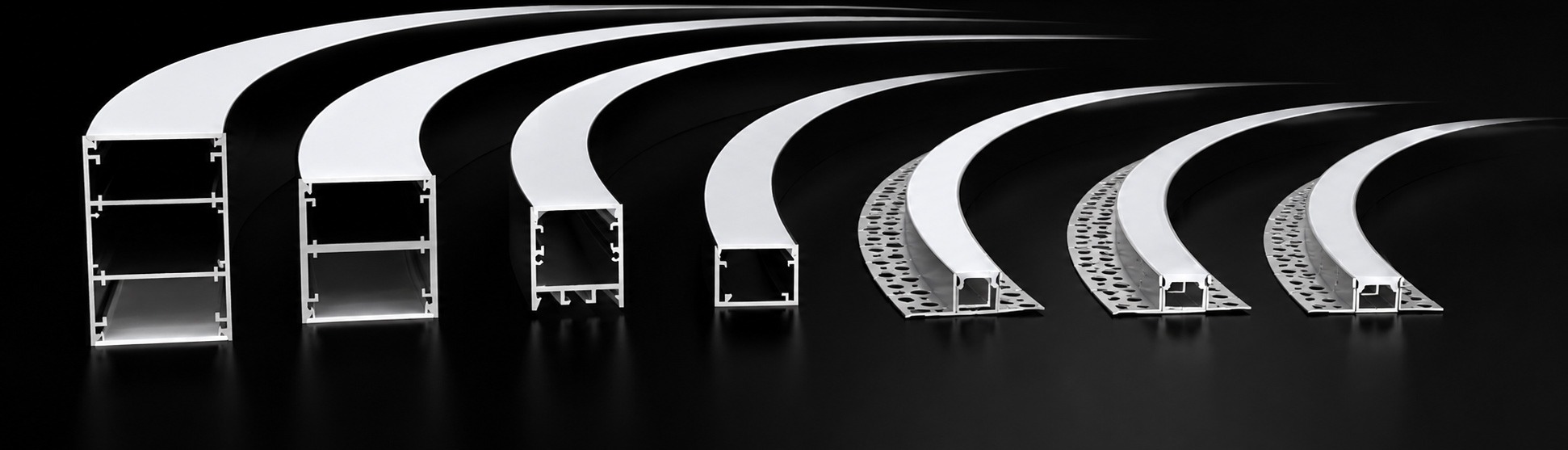 bend & curved led profile