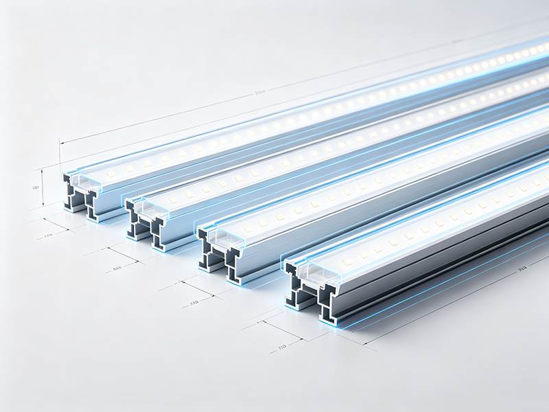 led bar light profile